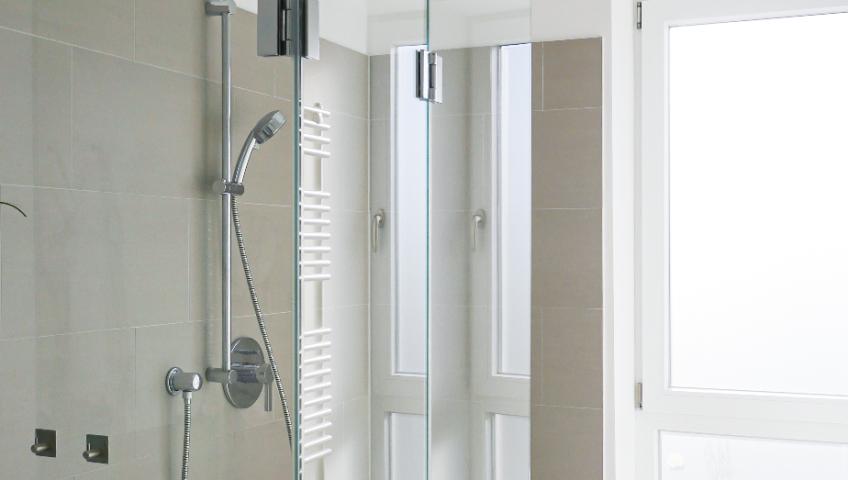 tempered glass shower doors